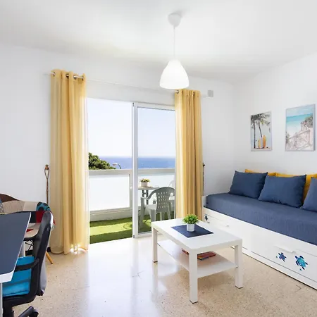 아파트 Home2Book Sea View Studio & Pool, Caletillas 칸델라리아