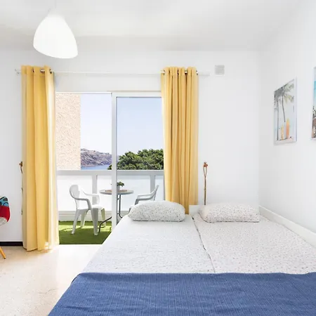 아파트 Home2Book Sea View Studio & Pool, Caletillas 칸델라리아